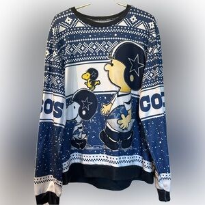 Charlie Brown Dallas Cowboys Light Sweater